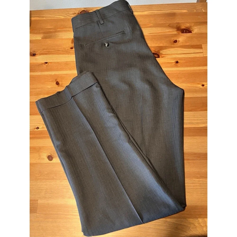croft & barrow men gray